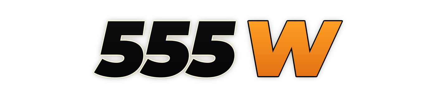 555w